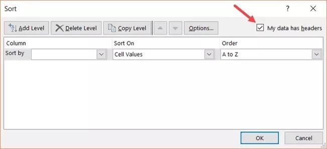 Hướng dẫn cách sắp xếp dữ liệu trong Excel theo màu chi tiết